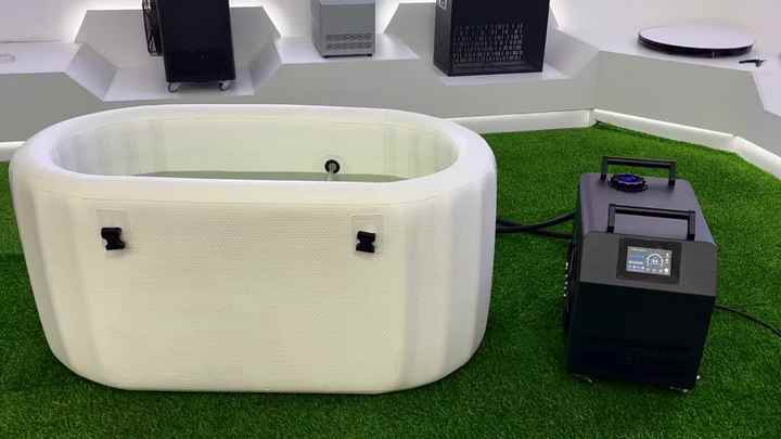 2Hp Smart Ice Bath with Chiller and Filter Ice Bath Machine with Ozone ...