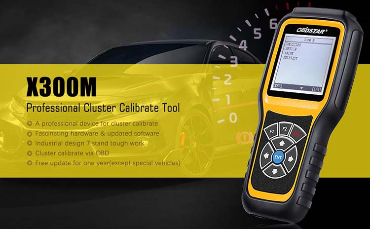 OBDStar X300M Special for Odometer Adjustment and OBDII Support Mercedes Ben-z & MQB VAG KM Function