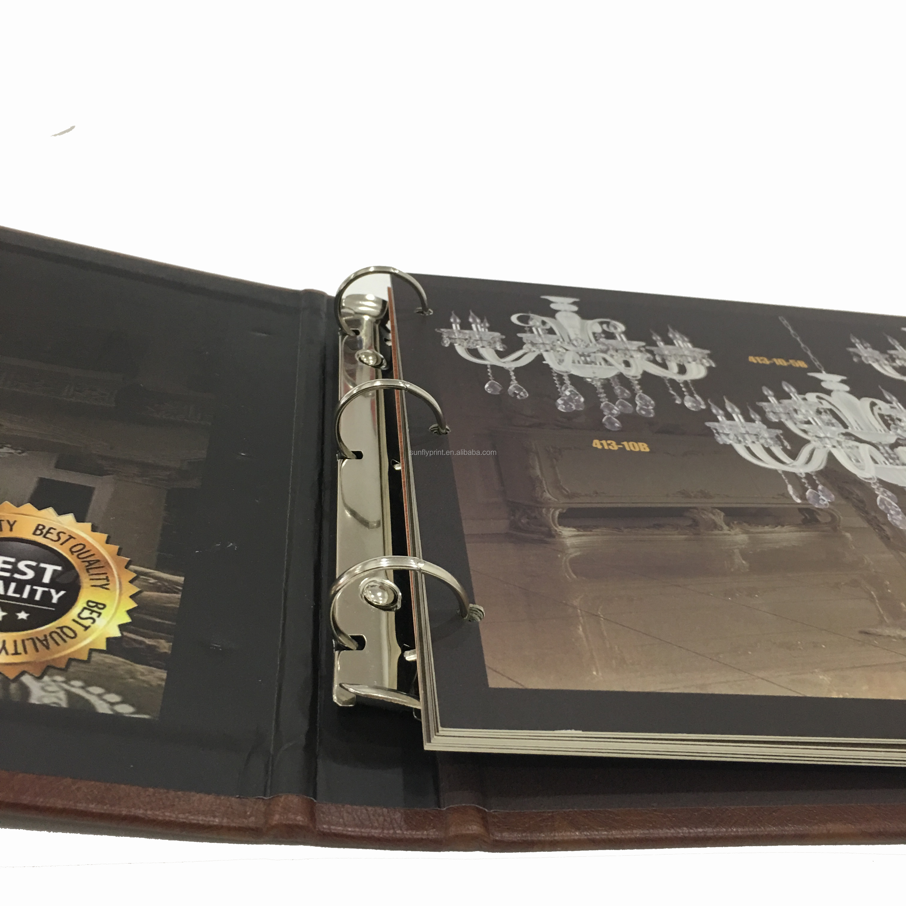 Папка-папка для бумаг формата А4, папка для документов с 3 кольцами, с гравировкой, кожаная папка для бумаг формата А4