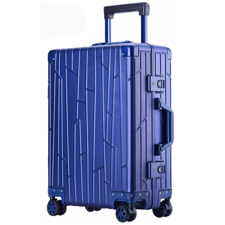 TangFei High-end PC Drawing Rod Luggage Suitcase Universal Wheel Suitcase 20 inch 22 inch 24 inch 26 inch Color : Black, Size : S