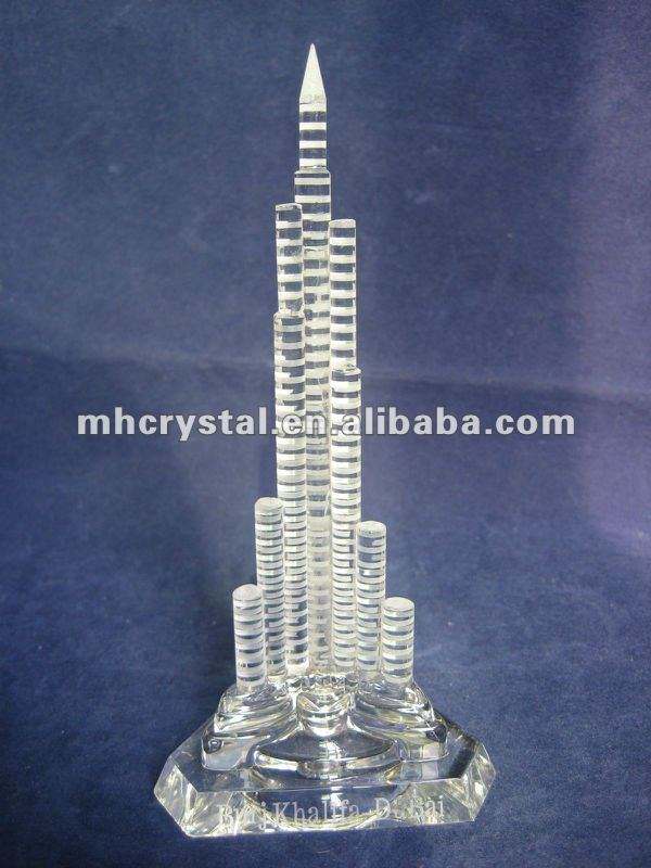 Modello Burj Khalifa In Lega Metallica - Decorazione Vintage, Per Casa O Ufficio, Souvenir - Foto 12