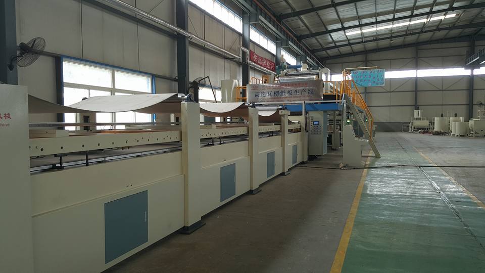 High speed 3/5/7 ply corrugated paperboard production line /packaging machine/carton box making machine price