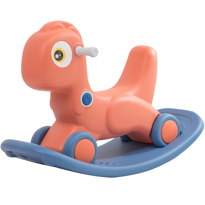 Дешевое оборудование, детская красочная пластиковая игрушка, пружинная лошадка-качалка