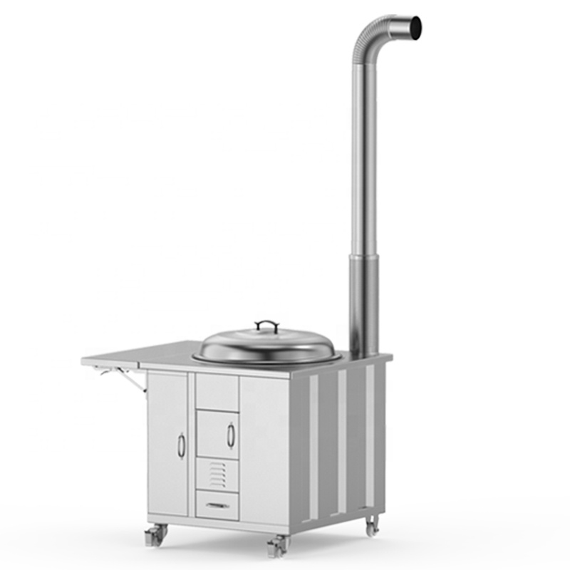 Большая Экологичная деревянная горелка из нержавеющей стали, палатка для пикника, походная горелка