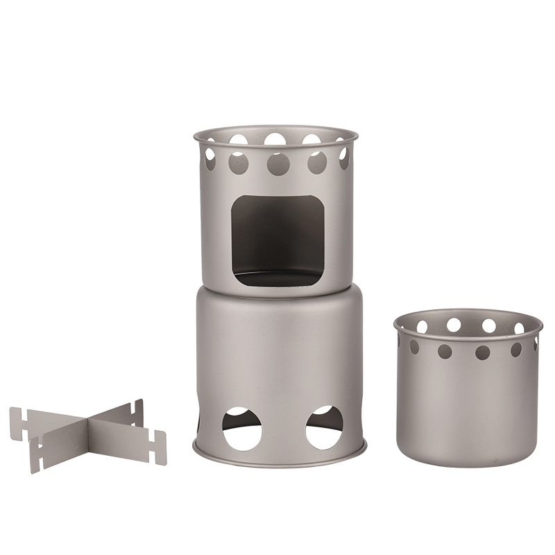 Портативная деревянная горелка для дрова, уличная горелка для приготовления пищи, легкая горелка