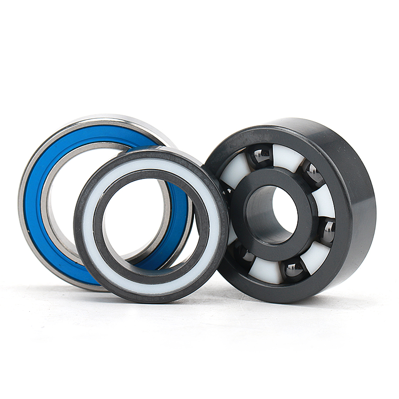 ZrO2 full ceramic bearing 6200 with PEEK cage