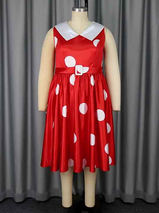 green emerald velvet dress Modest Formal Polka Dot Dress G461 Rose, 8 main image 1