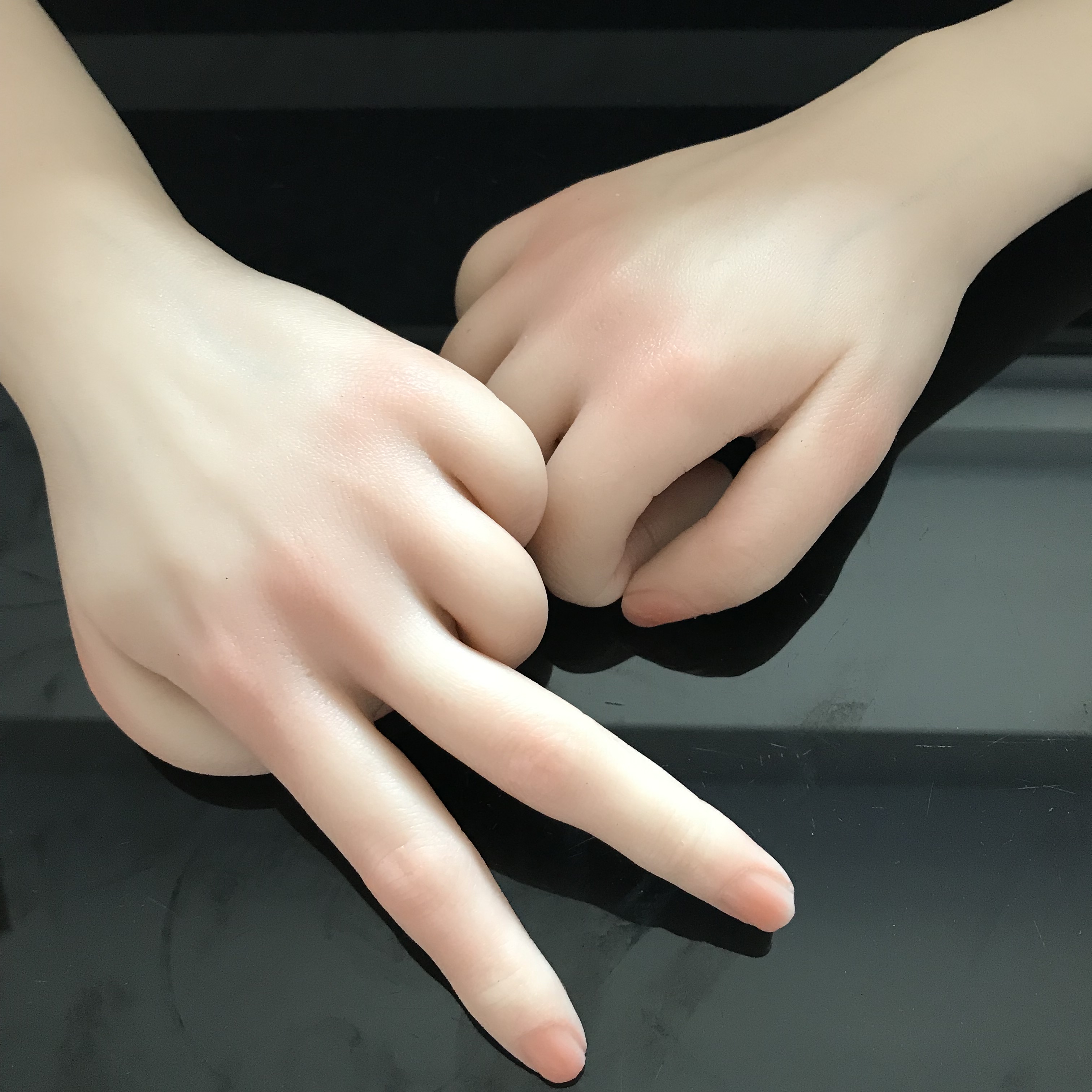 2020 最新美甲模型女性硅胶练习手人体模特 - buy silicone hand