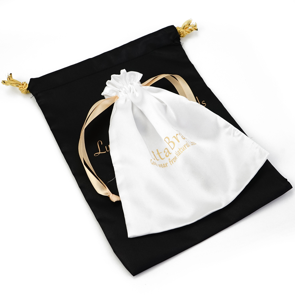 custom satin dust bags