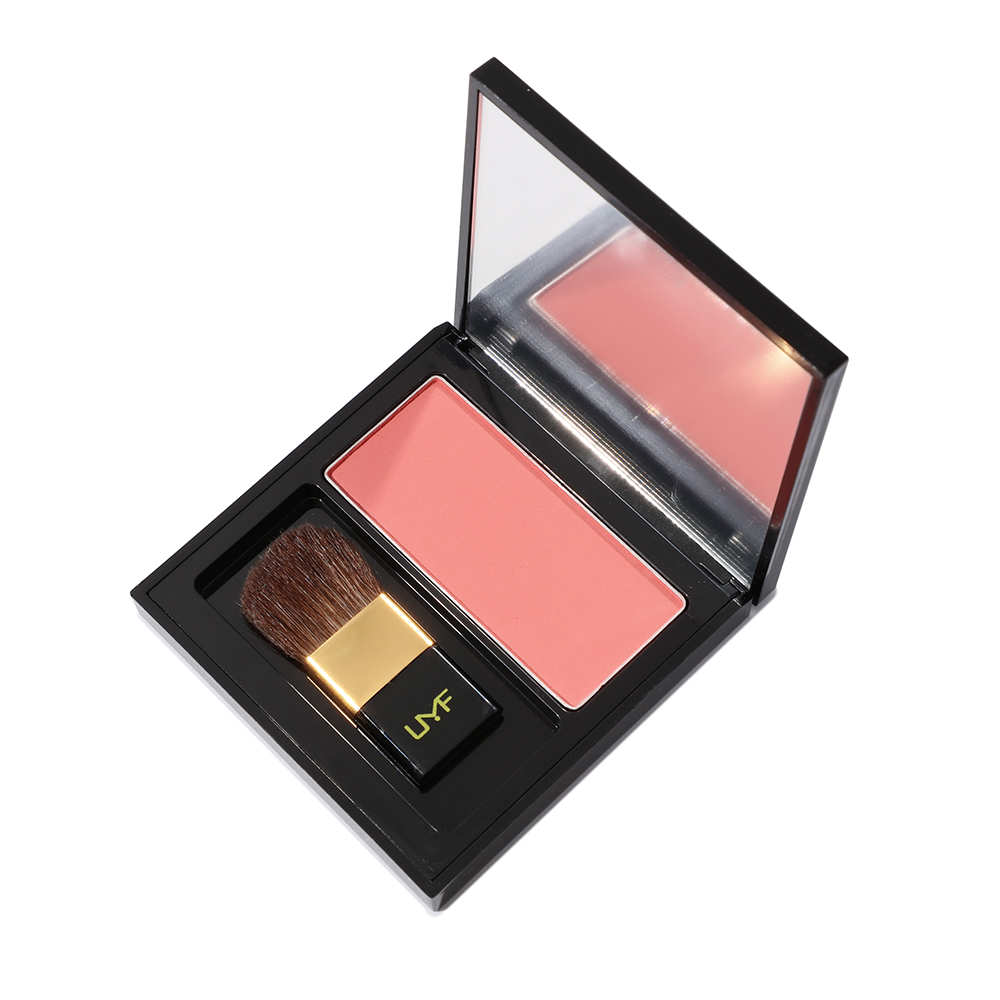 Лидер продаж, одноцветные матовые Румяна для лица, прессованная пудра, OEM румяна, палитра для макияжа