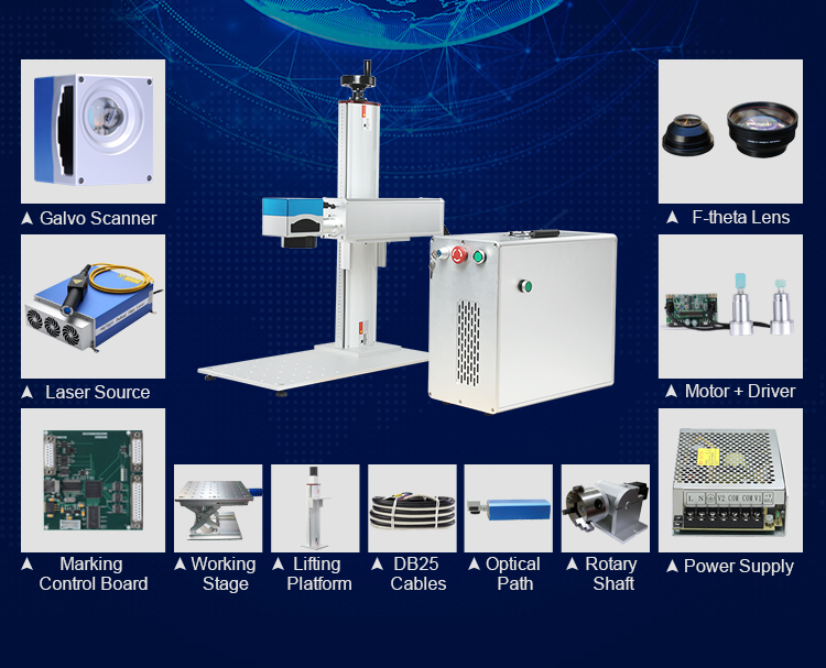 Low price SG7110 galvo scanner in pocket size for laser marking device