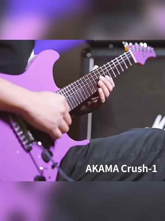 Akamai Crush-1 Electric Guitar for Beginners & Students - 37.5
