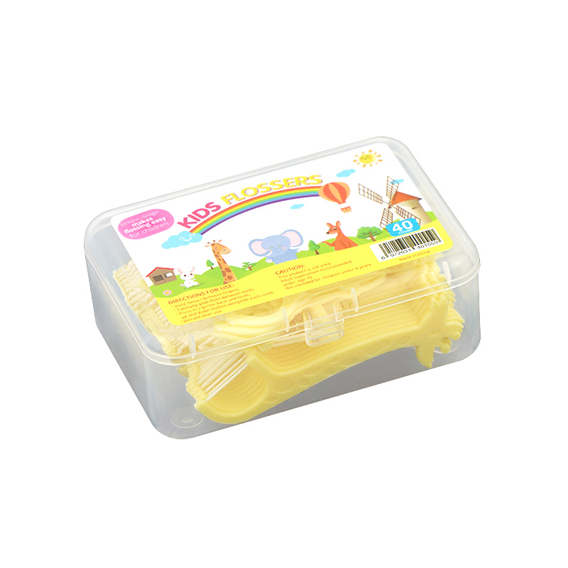 Упаковка на заказ ложки с длинной ручкой, OEM розовый шелковая детская бамбуковая зубочистка детская зубная нить зубочистка с нитью