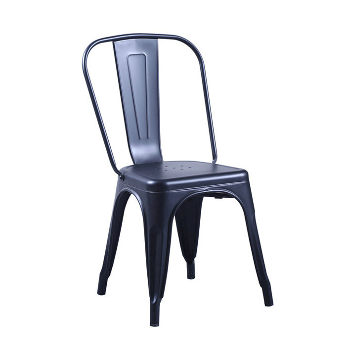 Старинный Железный Штабелируемый ресторанный бар промышленный стиль Tolix кафе обеденный металлический стул