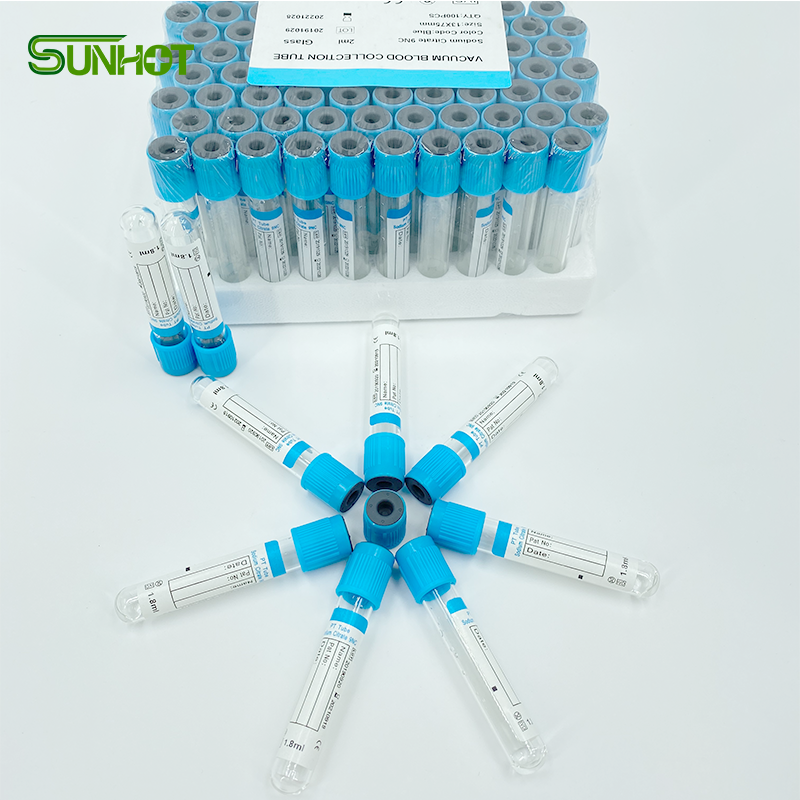 Самые дешевые цены стекло/PET материал цитрат натрия активатор герметизирующая ptfe-лента для вакуумный заборщик крови вакуумная трубка для забора крови