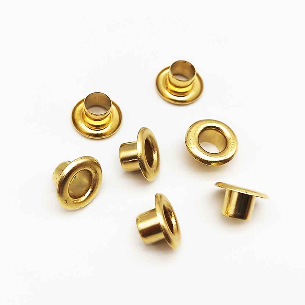 30mm Gold Rust Proof Eyelets Washers Home Repair PVC Banner Leather
