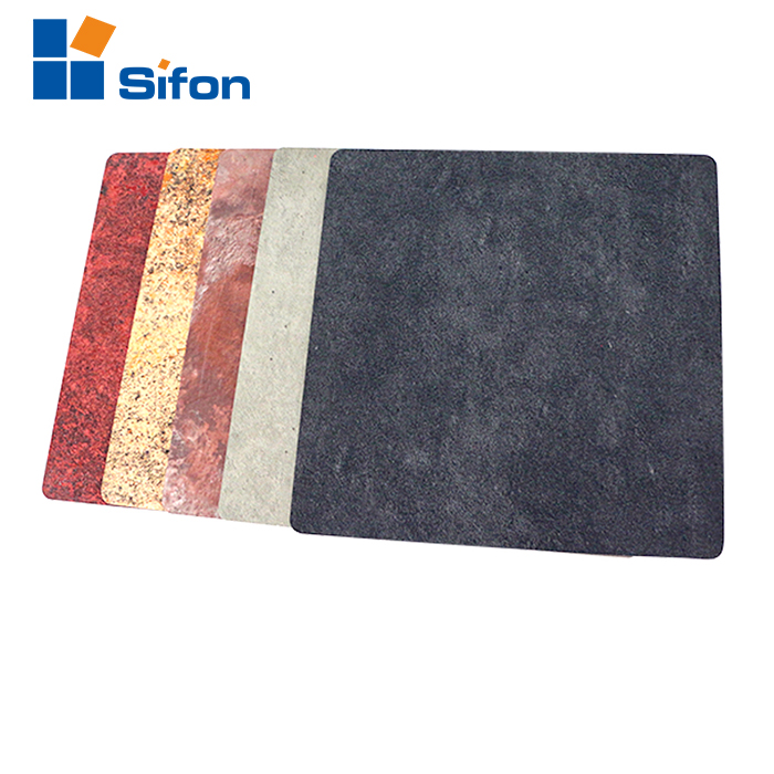 Auland latest FEVE exterior marble pattern aluminum composite panel