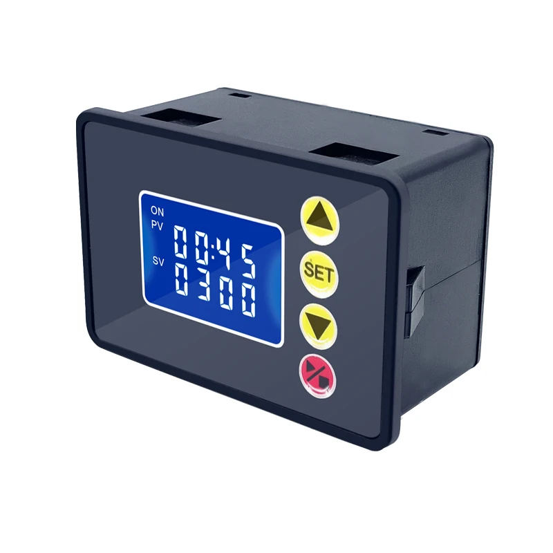 Adjustable Timing Relay AC 110V 220V 12V Digital Programmable Time Delay Relay Dual LCD Display Cycle Timer Control Switch(图1)