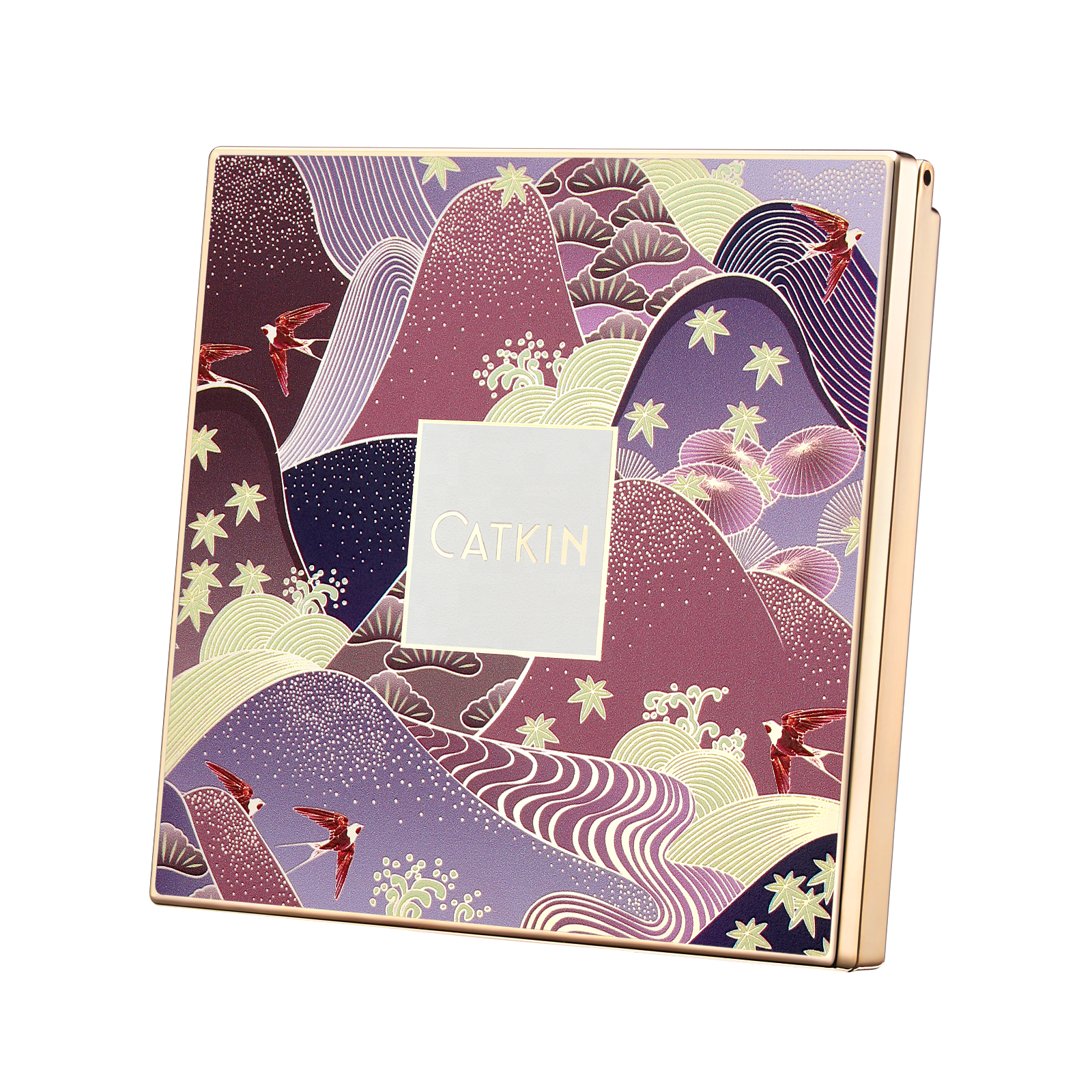 Оптовая продажа, палитра теней для век CATKIN 9 видов цветов, пигментный макияж