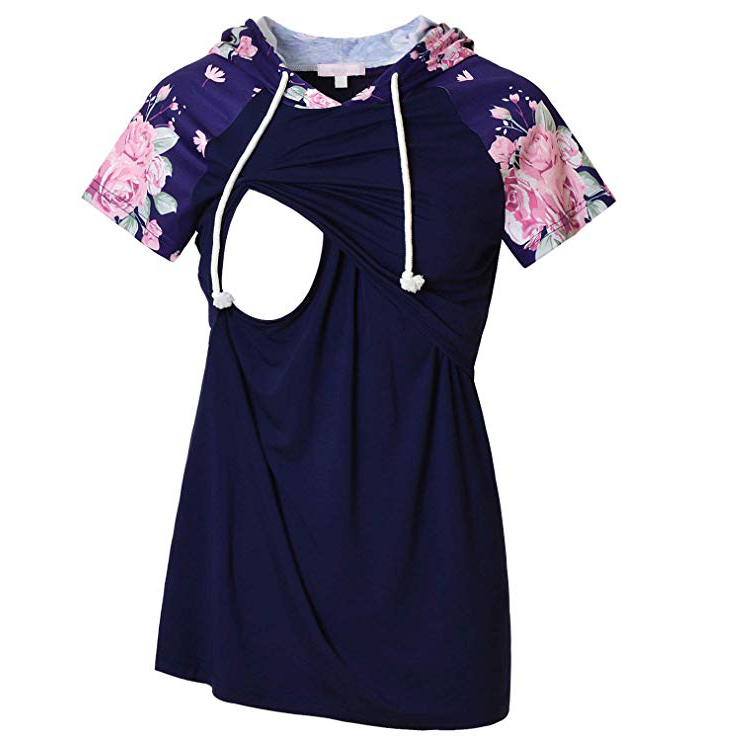 Высокое качество, оптовая продажа, Женская облегающая Одежда для беременных, платье с круглым вырезом, юбка для беременных женщин, платье для грудного вскармливания