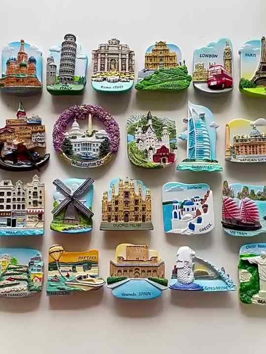Magnete da frigorifero Gera Germania con cristallo turistico souvenir collezione regalo decorazione per la casa frigorifero adesivo magnetico