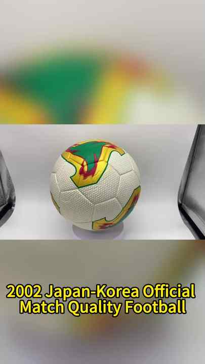 2002 Japan-South Korea Football Match Ball - Custom Logo