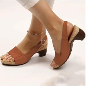 sandalias altas confortaveis
