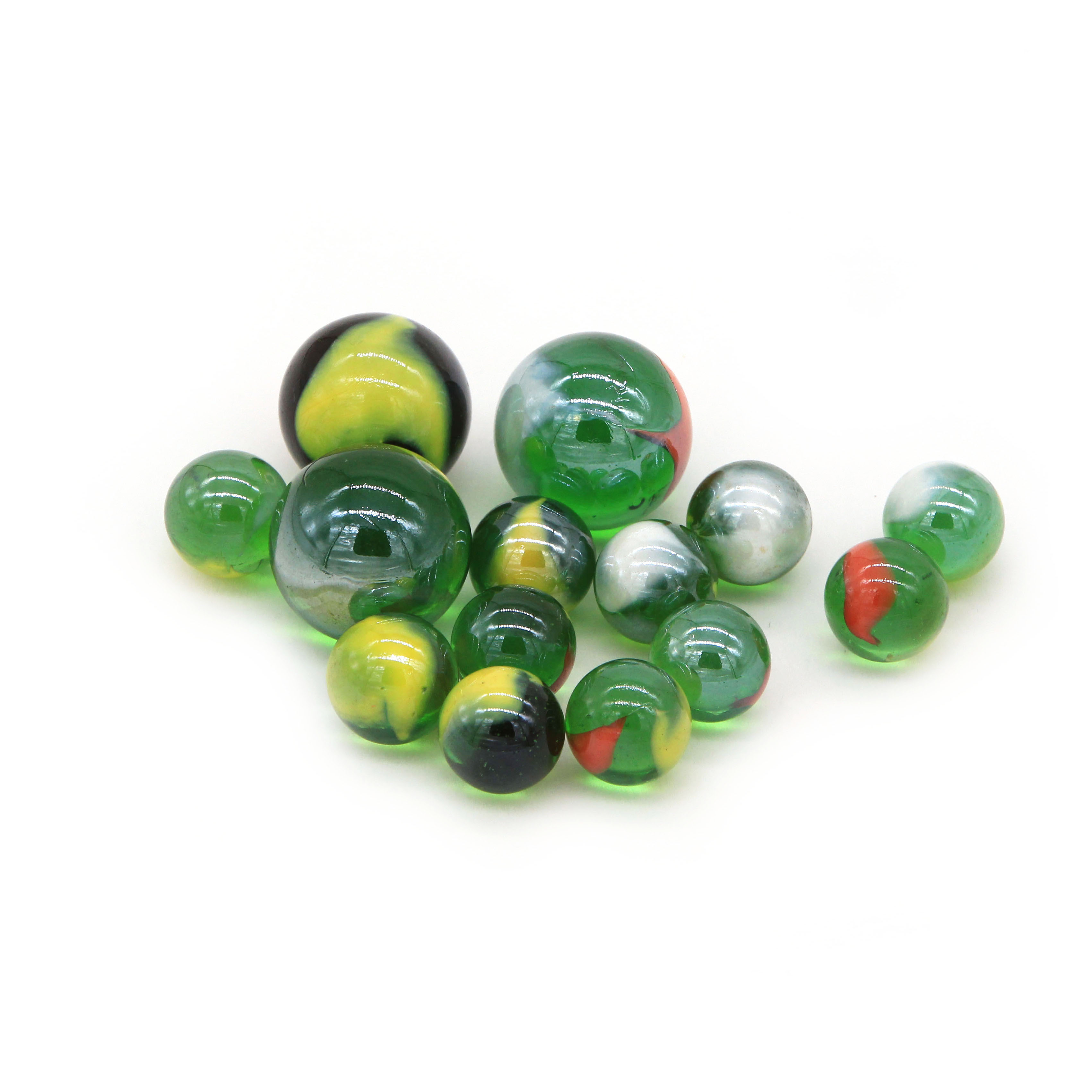 Игрушечный стеклянный мраморный шар для игр, круглый стеклянный мраморный шар