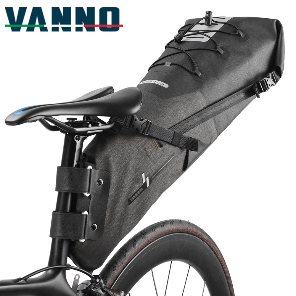 Водонепроницаемая сумка-переноска VANNO для горных и дорожных велосипедов, сумка для сиденья велосипеда, сумка для бикини