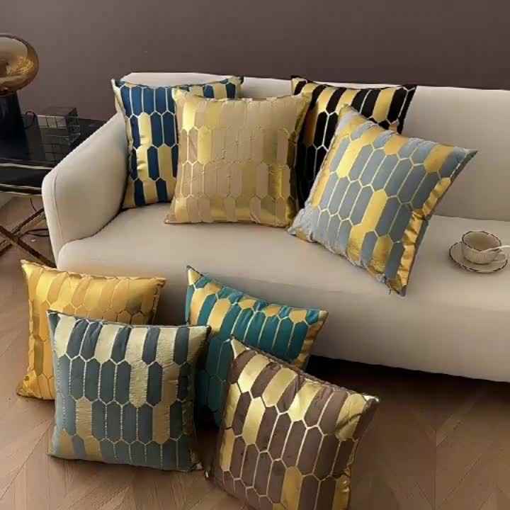 Amity Modern Light Luxury Living Room Sofa Pillow Covers - Main Image