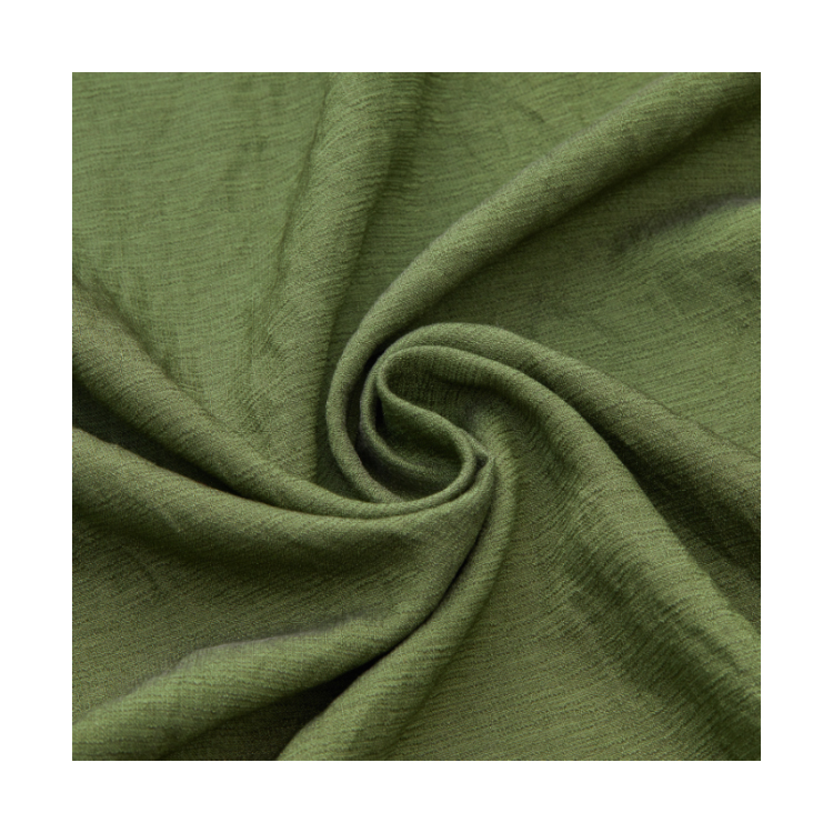 Полиамид дерево кора как креп, органический, креп готов к доставке для больших запасов модных дизайнерских тканей B166