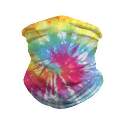 Fornecimento de fábrica Tie dye bandanas cachecol equitação ao ar livre rosto escudo