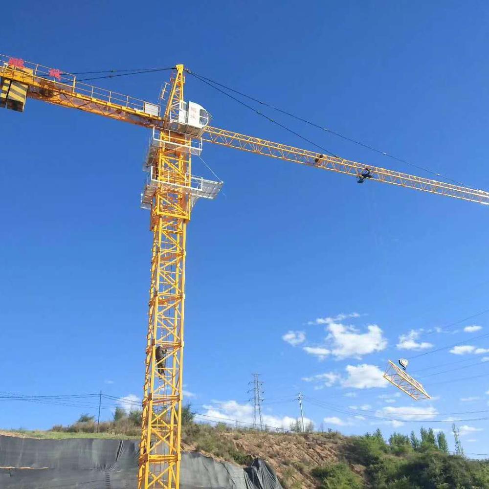 Suntec башенный кран QTZ80 TC6010-8 с пультом дистанционного управления