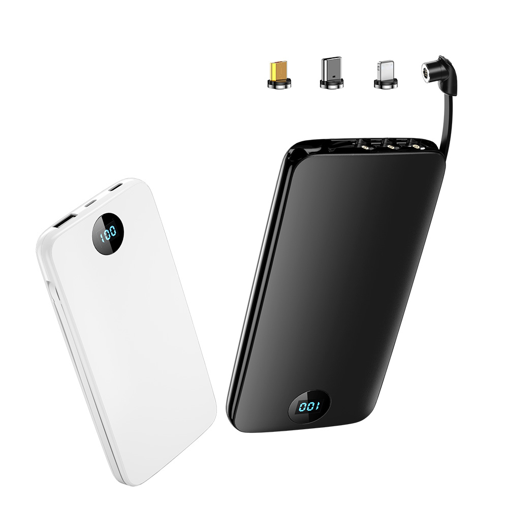 Tongyinhai slim 10000mAh portable power banks rohs 3 Magnetic usb power bank fast charge all mobile phones