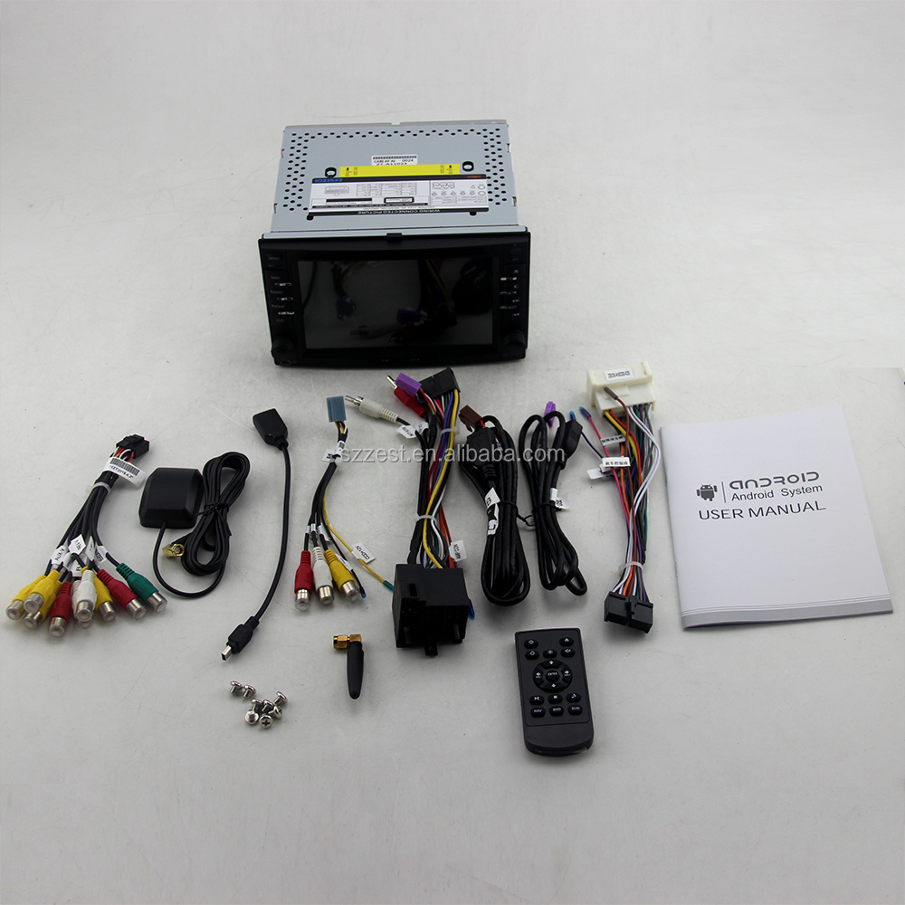 6.2 inch Double din Android Car DVD GPS navigation Stereo Player For KIA sorento 2010 2011 2012 Auto Audio