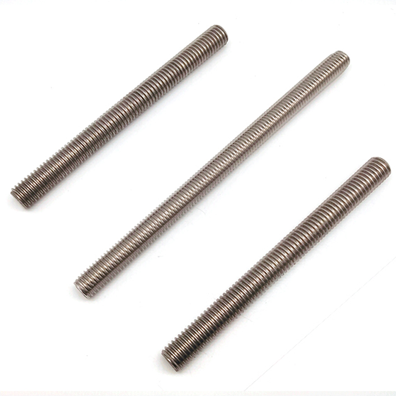 Din 975 Zinc Plated All Threaded Customizable Size Stainless Steel Fully Threaded Rod
