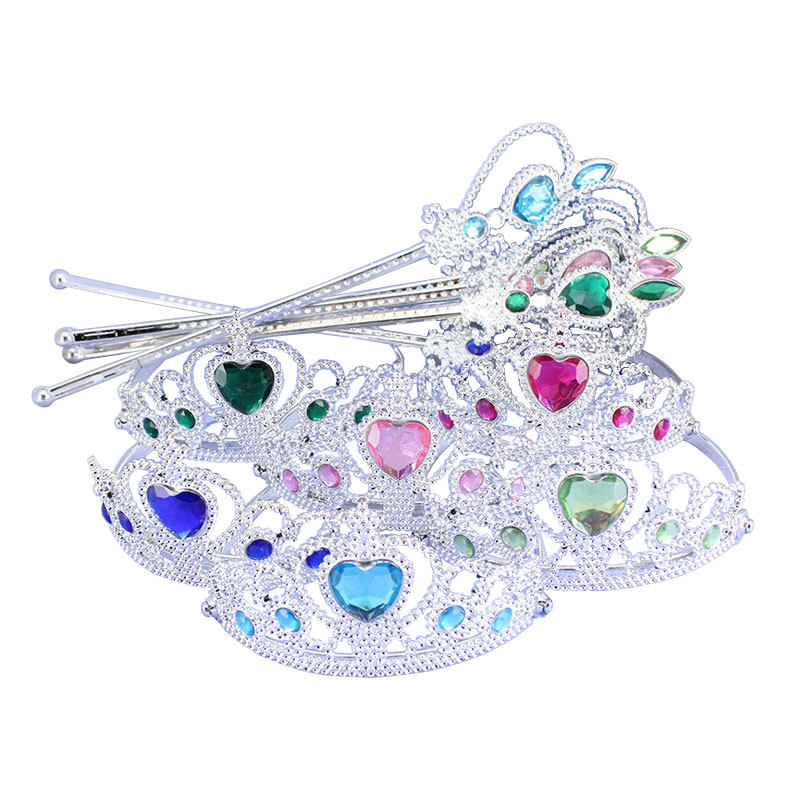 Набор «холодная Корона» для девочек, тиара, Эльза, Анна, Холодное сердце, Эльза, праздничный набор «холодная Корона»