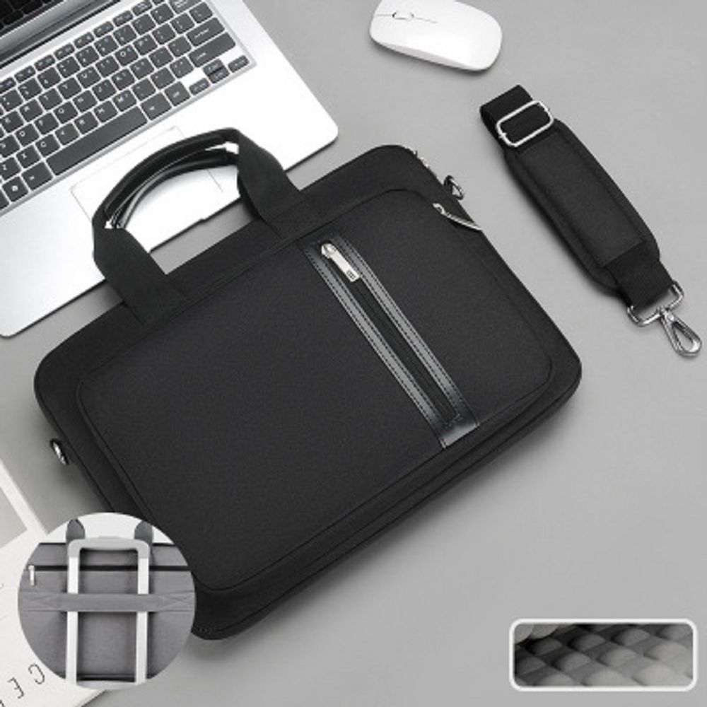 13.3 14 15.6 inch Portable Single Shoulder Shockproof and Waterproof Briefcase Business Laptop Bag