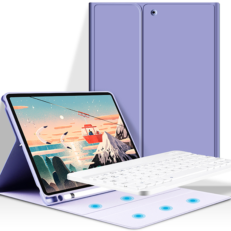 Новинка 2020, умный чехол с клавиатурой, умный тонкий чехол, легкий чехол с магнитной подставкой для ipad 12,9 2020