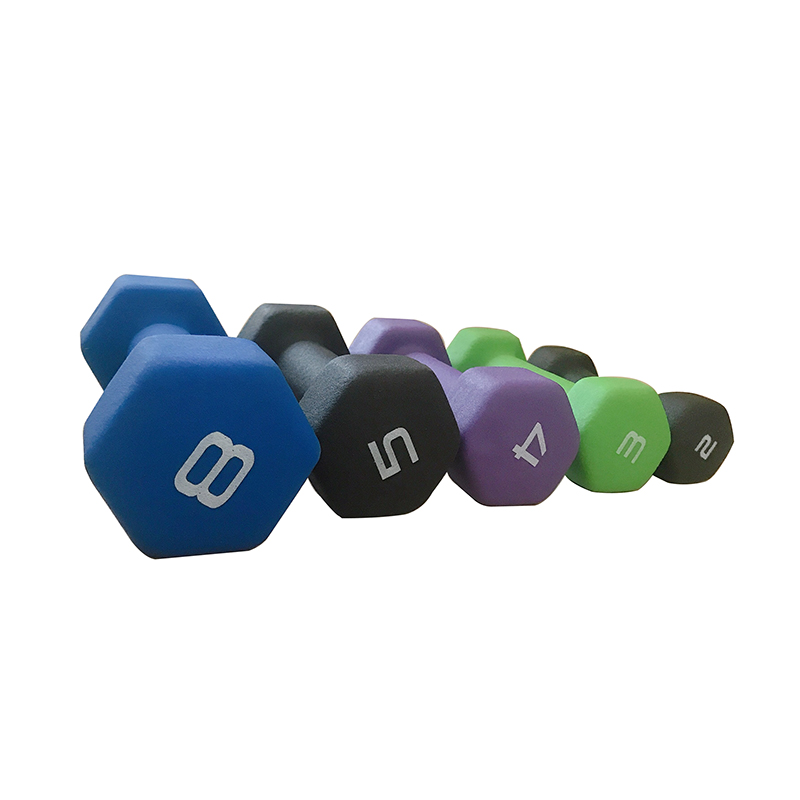 Fitness Equipment Fitness Women Bone Dipping Neoprene Dip Plastic Dumbbell