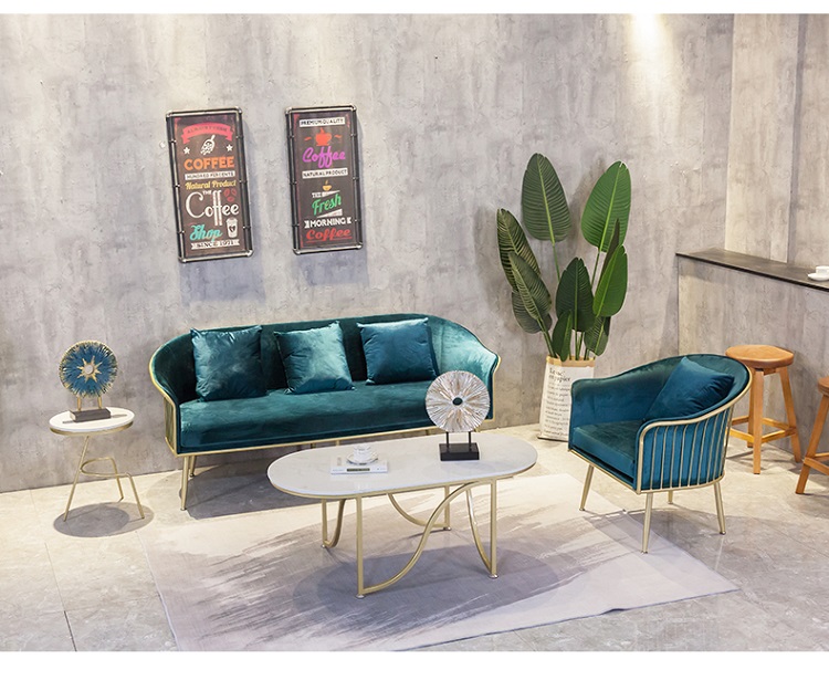 New sectional seat golden living room furniture seating room furniture velvet sofa set