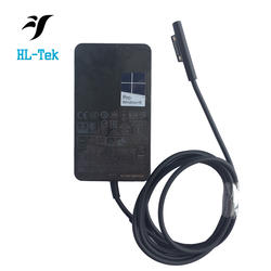 Superfície Carregador Livro 44W 15V 2.58A adaptador ac para Microsoft Surface Pro 3 Pro 4 Pro 2017 Superfície pro 5 Pro 6 Laptop