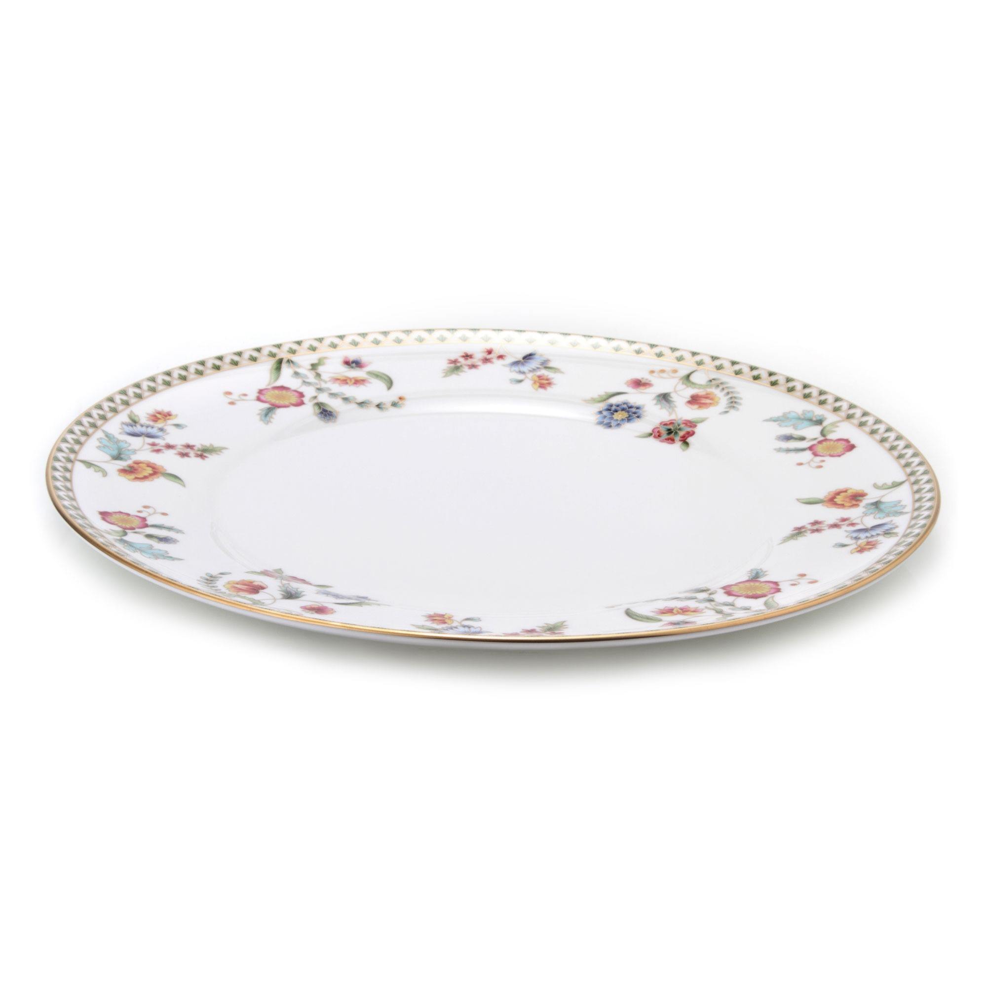 Заводские стеклянные Свадебные тарелки, зарядные устройства, 12,5 дюйма, оптовая продажа, свадебные тарелки, золотые бусины