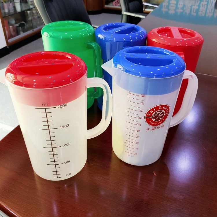 Отель продукт высокого качества 2.4L пластиковый чайник Ресторан отеля чайный кувшин с крышкой