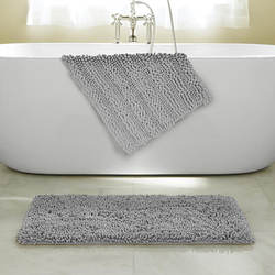 Ultra-Soft Anti Slip Chenille Bubbles Bath Mats