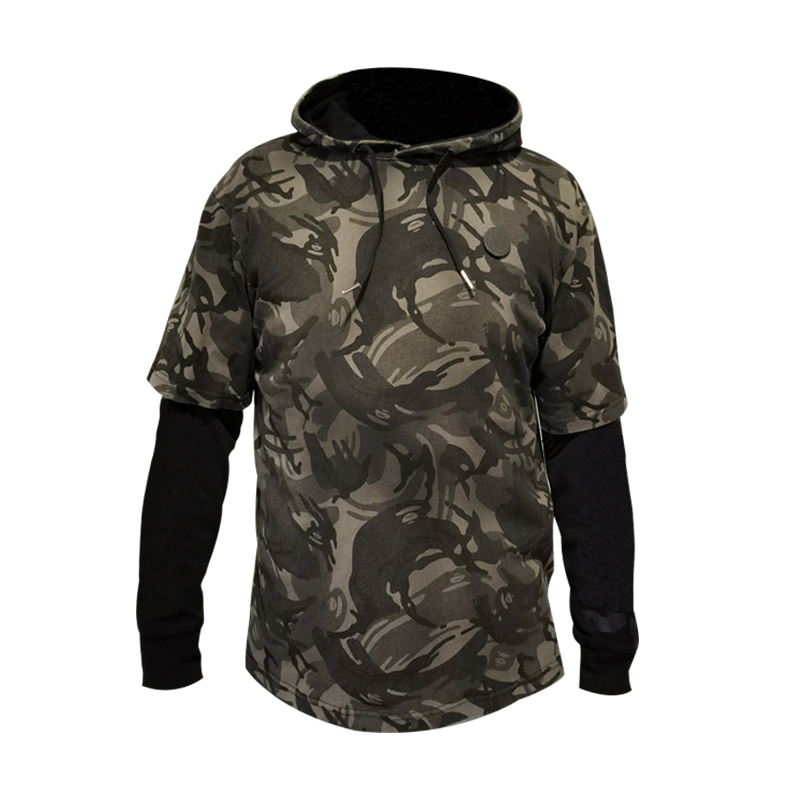 OEM детский пуловер в стиле милитари, толстовка с капюшоном для мальчиков, Свитшот