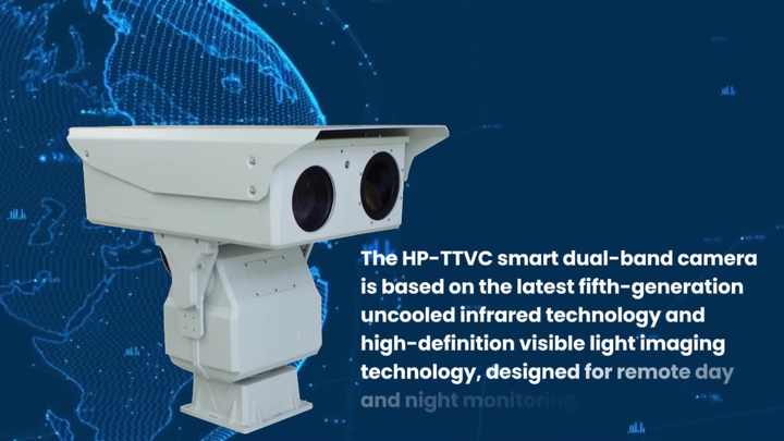 18km Night Vision Long Range Thermal Infrared Camera with Alarm ...