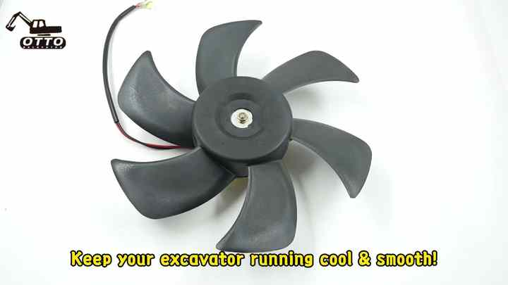 ZX200 6BG1 Engine Cooling Fan - Replacement Fan for Excavators