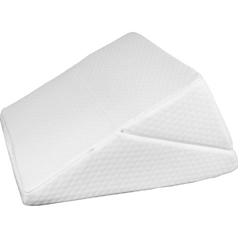 高品质oem   in 1记忆泡沫阅读睡眠楔形支撑床枕头