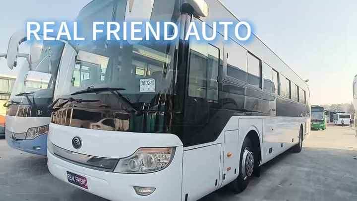 Popular Yutong ZK6121HQ1Z Used Bus WP7.300 Engine 295 Tires Metal